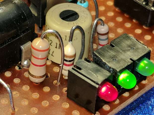 Power LED - Red with 0.5 W resistor