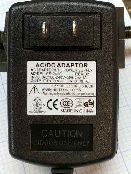 SMAKN 24 VDC wart - label