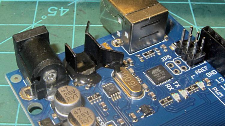 RAMPS Mega - regulator heatsink