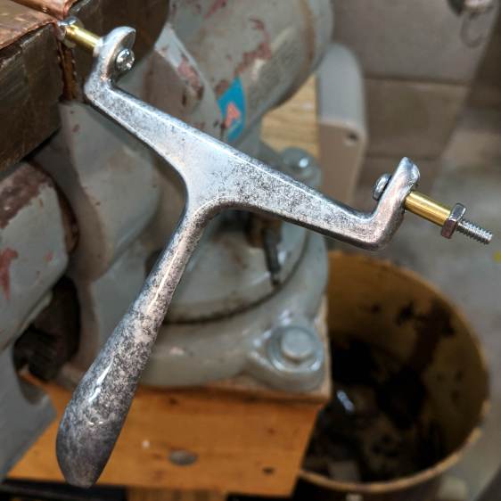 Cheese slicer - epoxy curing