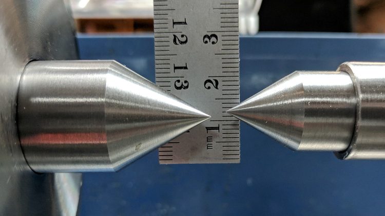 Tailstock - initial V offset