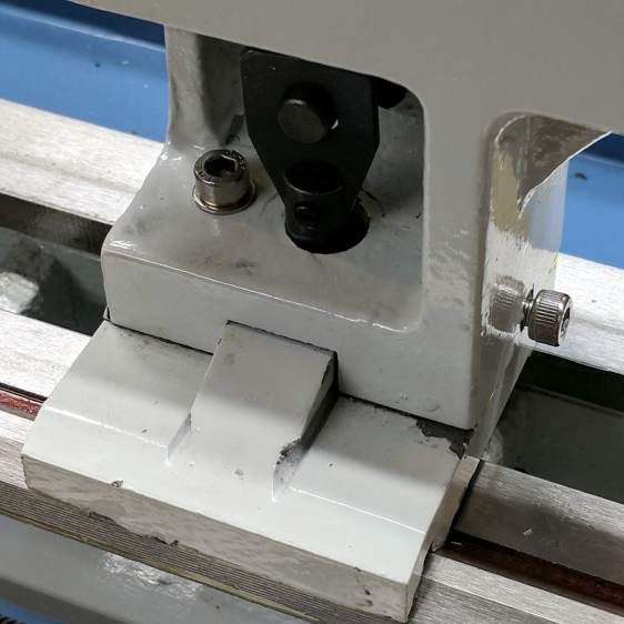 Tailstock - modified screws