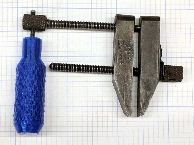 Tommy Bar - parallel jaw clamp