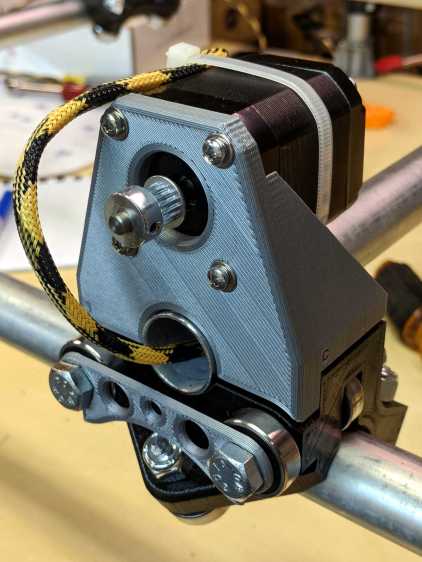 MPCNC - Stepper on Roller