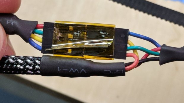 MPCNC - Stepper Harness mid connection