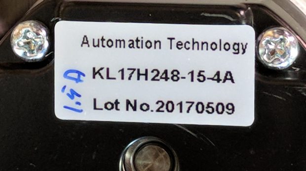 MPCNC Stepper label - KL17H248-15-4A