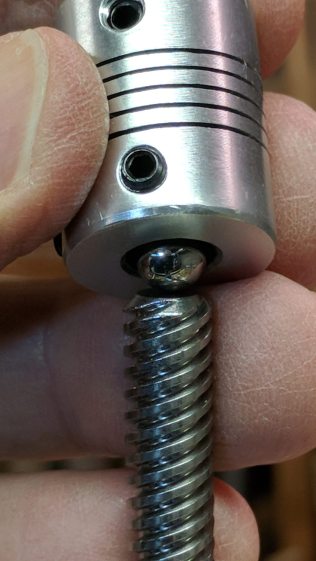 MPCNC - Z Axis leadscrew - coupler bearing