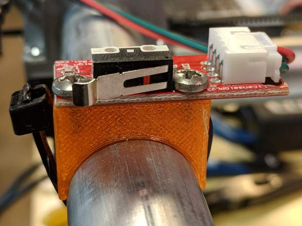 MPCNC - X min endstop - actuator view