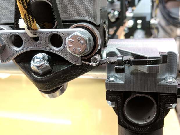 GT2 Belt Tensioner - installed