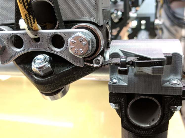 GT2 Belt Tensioner - installed