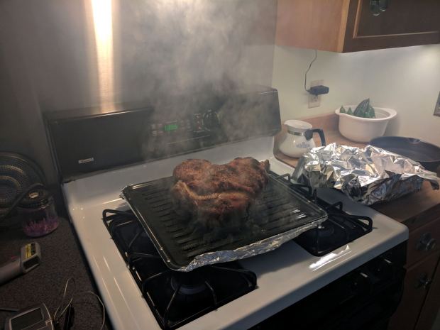 Roast Pork Shoulder - Crispy Skin