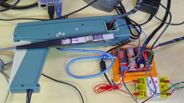 MPCNC - X Axis current measurement setup - overview
