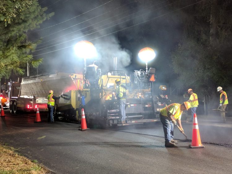 Rt 376 Repave - Feathering the Edge