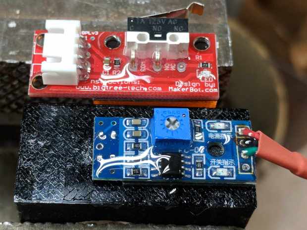 MPCNC - Epoxy-coated Endstop - Opto Prox Sensor