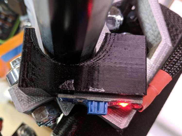 MPCNC - Z Opto Prox Endstop - top view