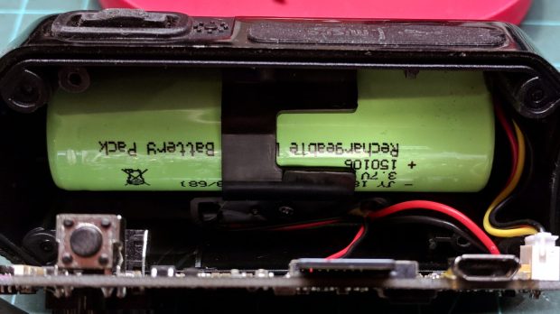 Fly6 - Battery in place