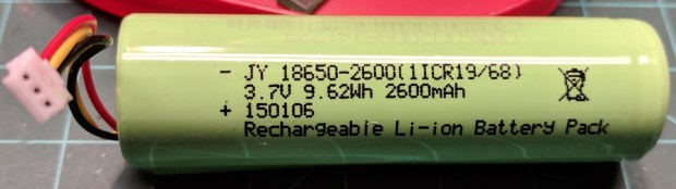 Fly6 - Battery - label