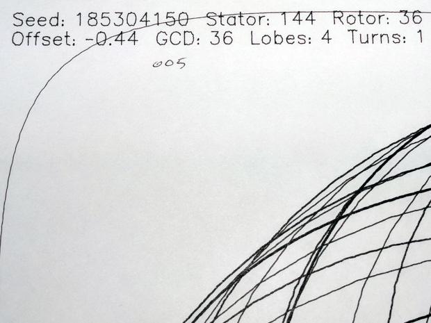 MPCNC - Sakura Micron 005 Black - detail