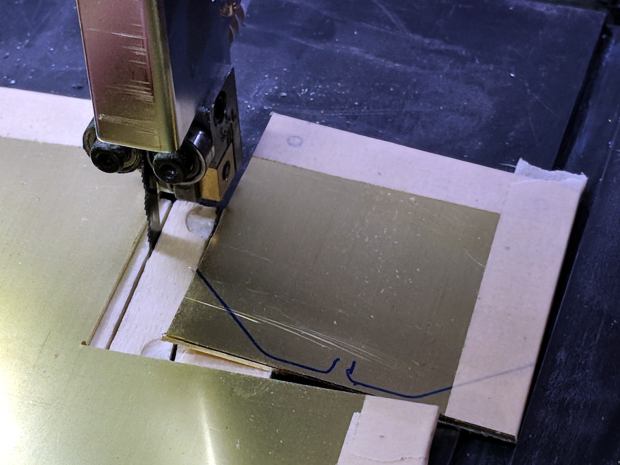 Sawing MPCNC Corner Post Shims