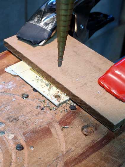 Drilling MPCNC Corner Post Shims