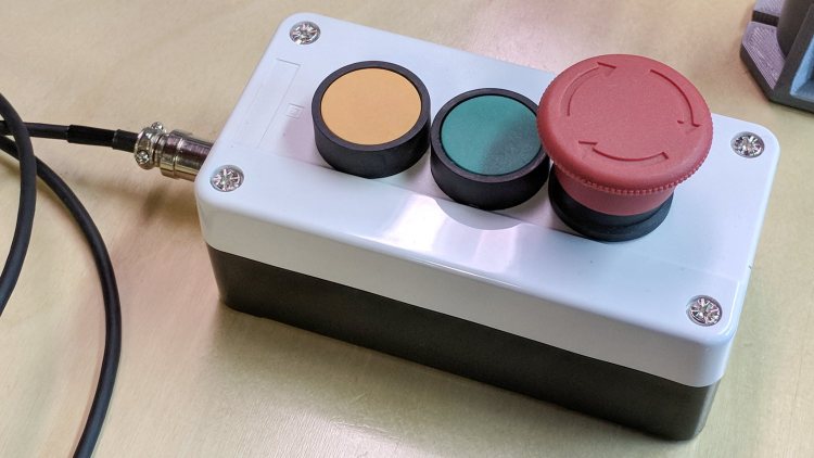 MPCNC - E-stop Hold Resume switch box