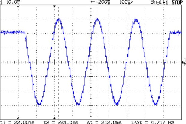 MPCNC g1x2.4f180 - 8 ustep - 200 mA-div