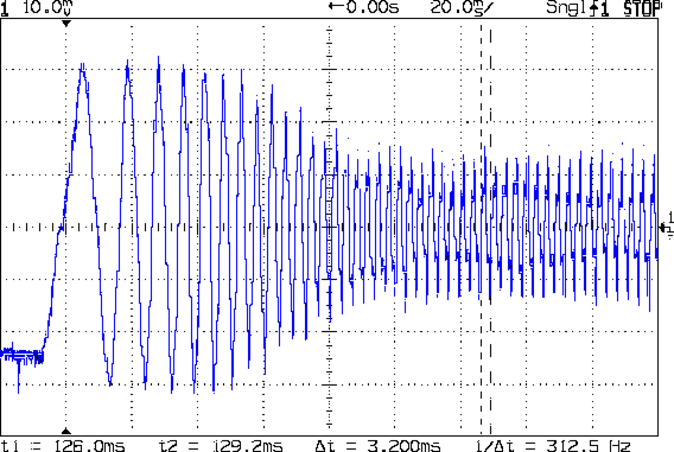 G0 X 200 mm-s - 24V 200mA-div
