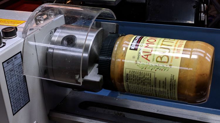 Lathe-turned Almond Butter