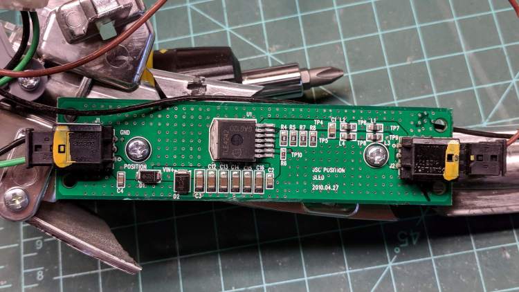 Eyebrow light - Regulator PCB