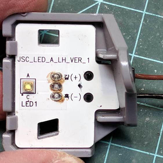 Eyebrow light - LED PCB 2