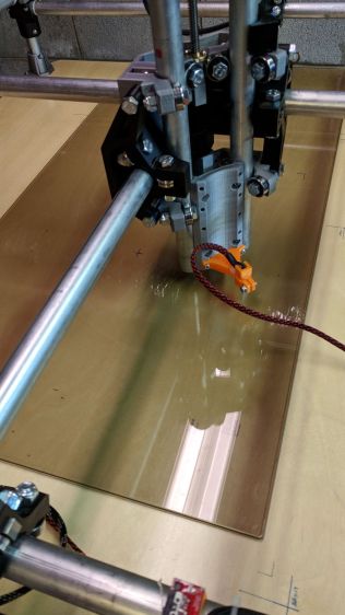 MPCNC - Z-probing glass plate