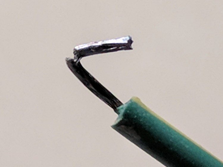 Tattoo power supply - soldered broken AC wire