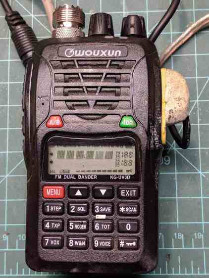 Wouxun KG-UV3D - failure