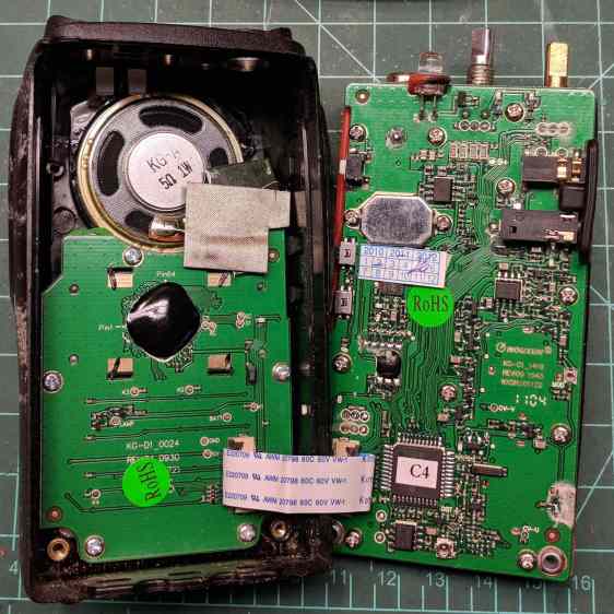 Wouxun KG-UV3D - interior