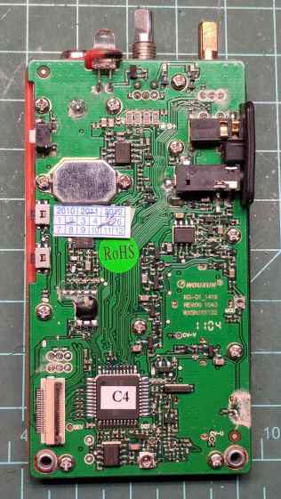 Wouxun KG-UV3D - PCB overview