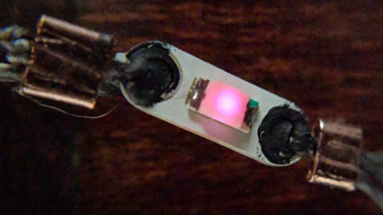 Wearable LED - dim light