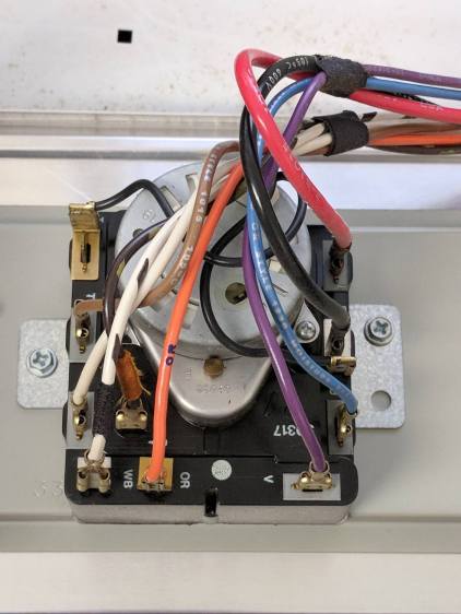 Kenmore dryer - timer wiring