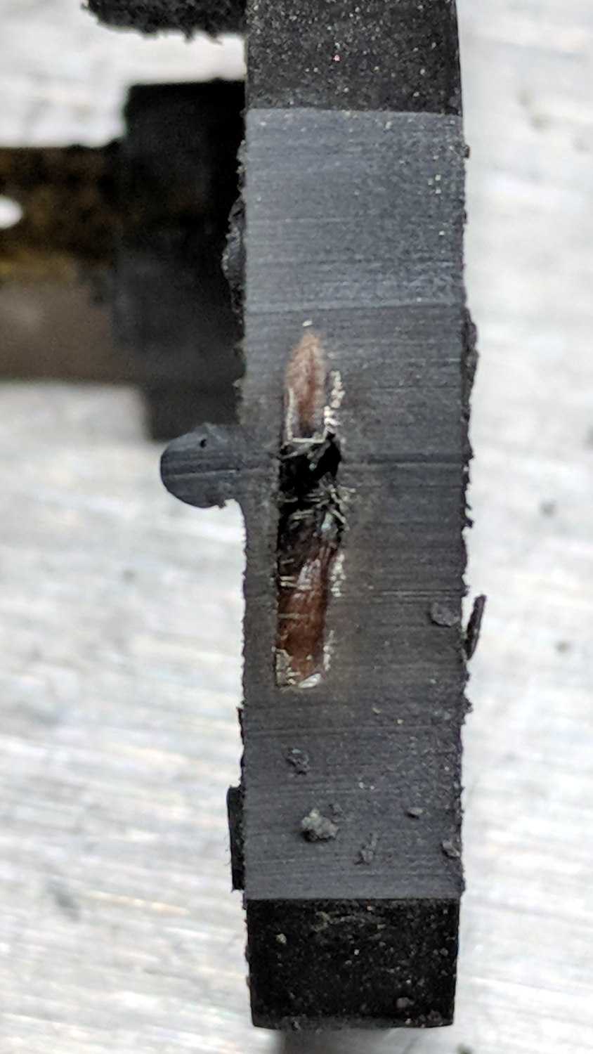 Kenmore dryer - power resistor - cut open