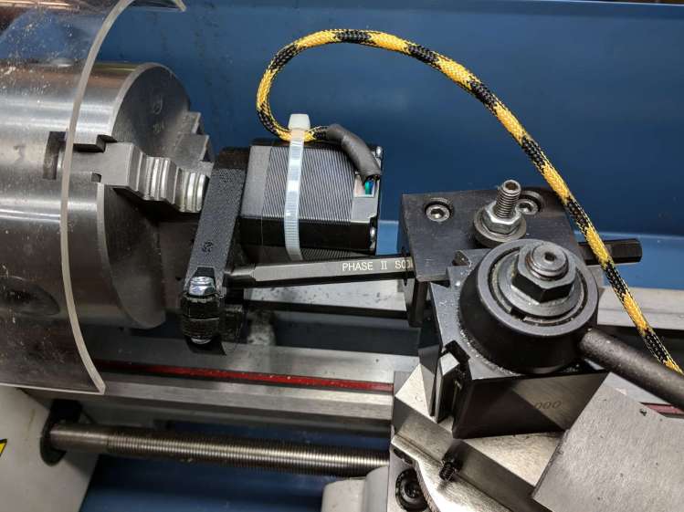 Stepper back EMF test setup