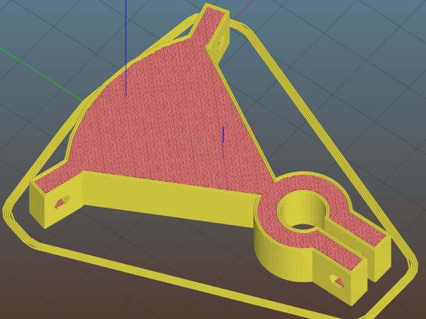 MPCNC - Sakura Pen Holder - Slic3r preview
