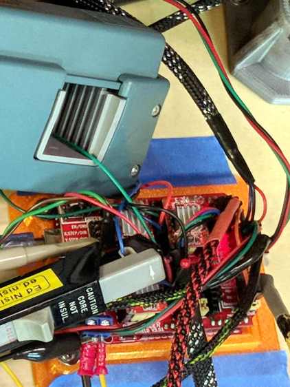 MPCNC Z Axis AB current probe - detail