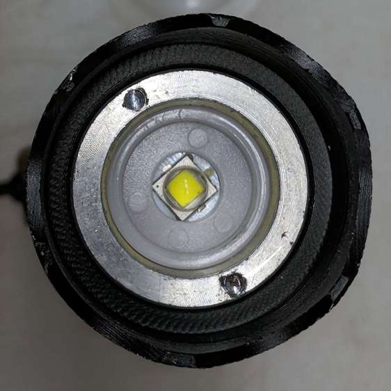 J5-V2 Flashlight - LED view