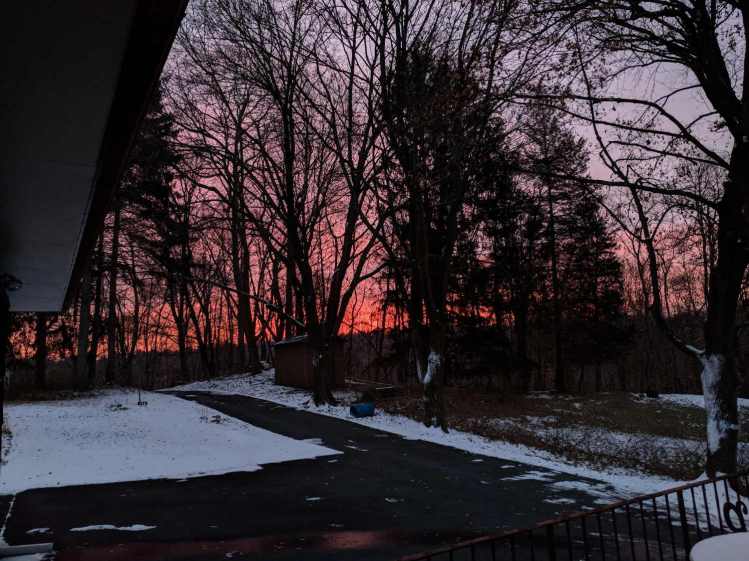 Red Sky in the Morning - 2018-02-07