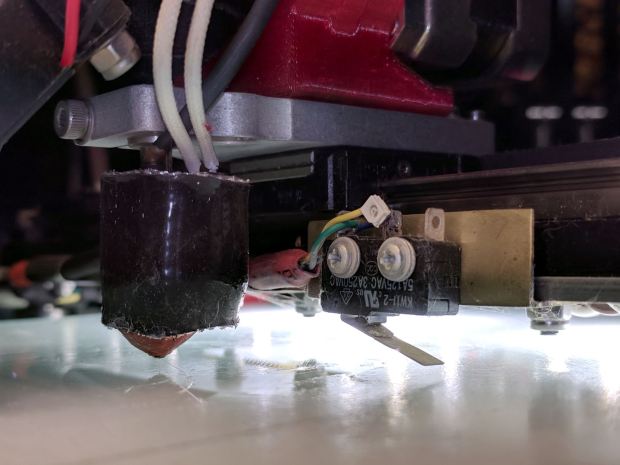 M2 - V4 hot end - Z endstop switch