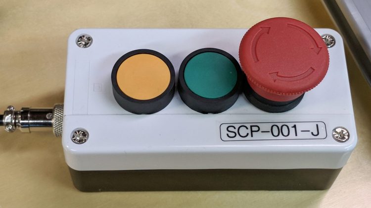 MPCNC EStop as SCP-001-J