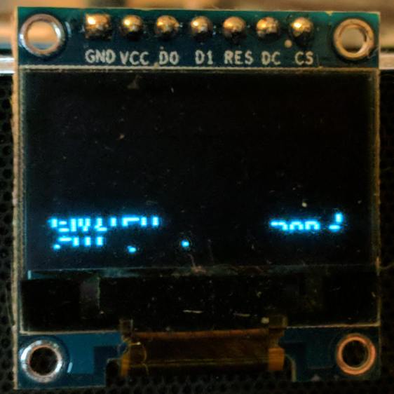 Streaming Radio Player: OLED Garble – The Smell of Molten Projects in ...