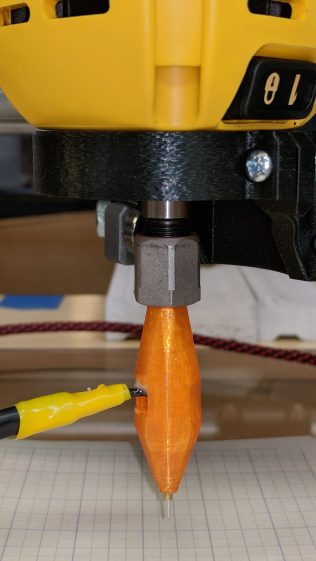 MPCNC - Z probe - DW660 - 0.25 collet