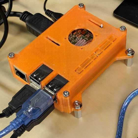 RPi in VESA case