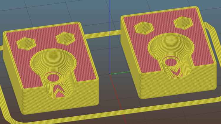 MPCNC - USB Camera mount - Slic3r