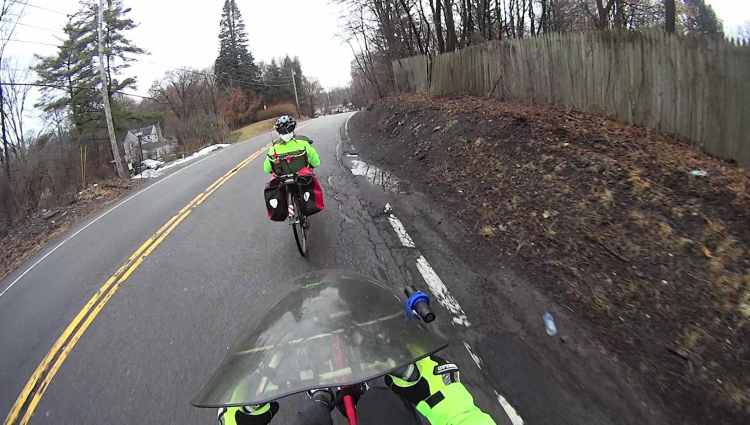 Rt 376 NB deterioration - S of marker 1108 - 2018-02-20